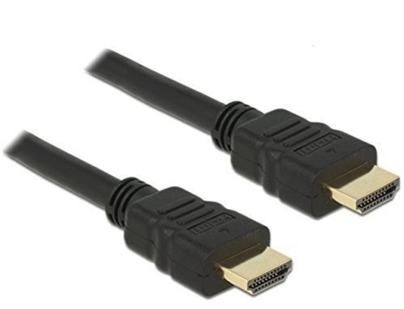 HDMI Kabel Delock Ethernet A->A St/St 0.50m 4K Gold