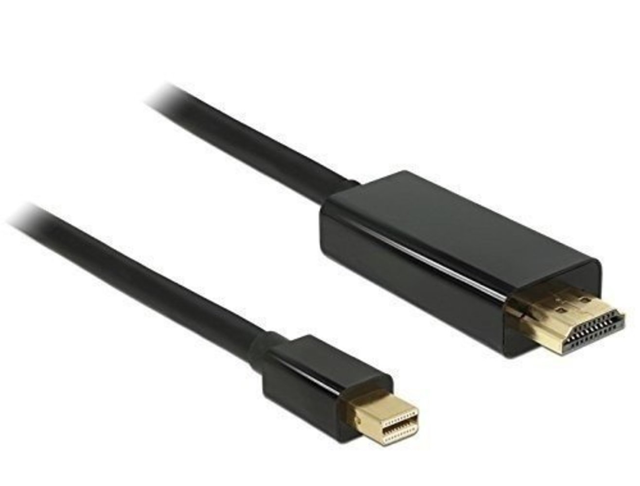Displayport Kabel Delock mini DP->HDMI St/St 1m schwarz