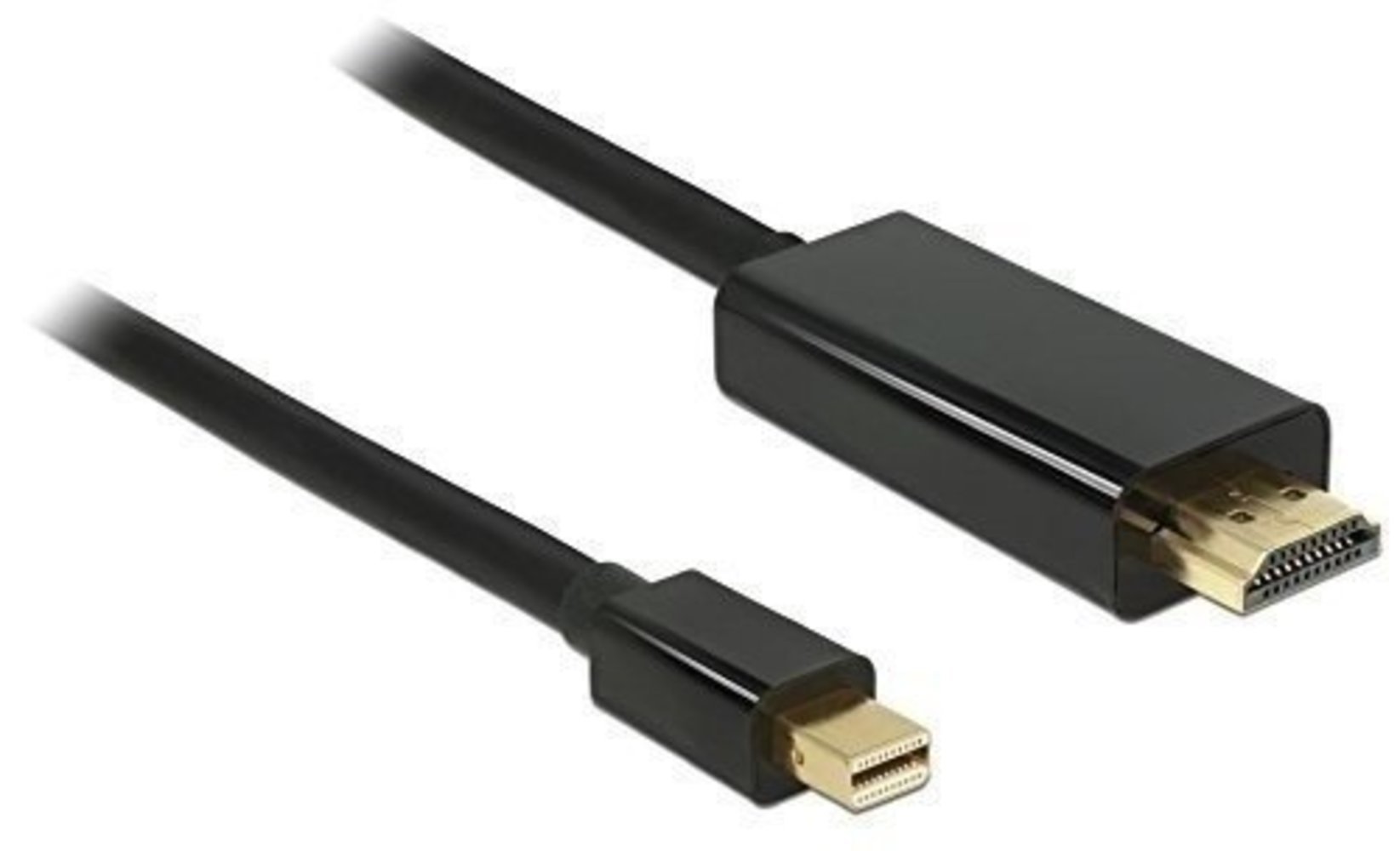 Displayport Kabel Delock mini DP->HDMI St/St 3m schwarz