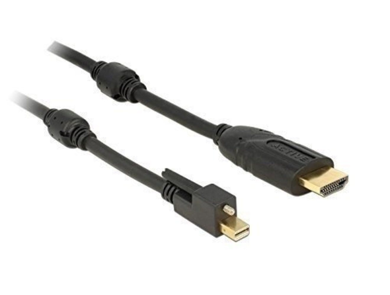 Displayport Kabel Delock mini DP->HDMI St/St 5m 4K +Sch