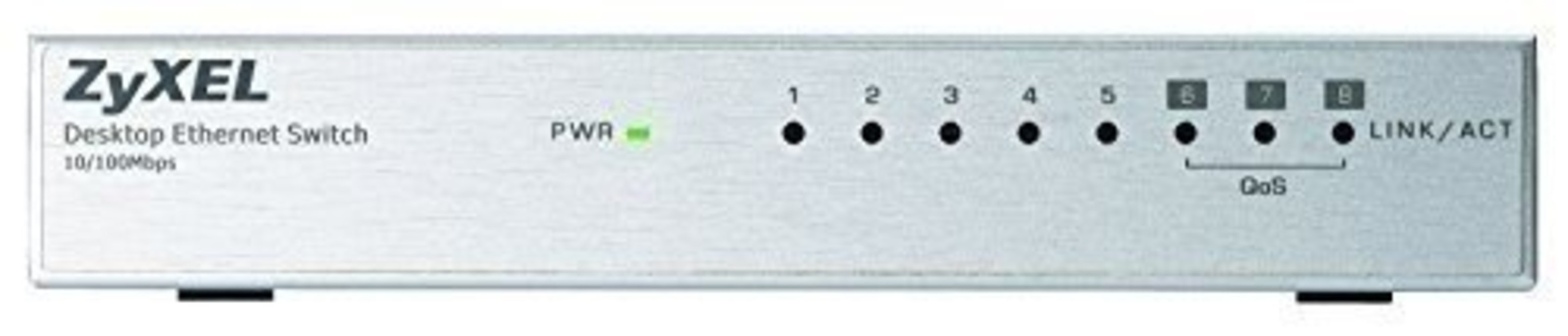 ZyXEL - ES-108A v3 8-Port Desktop Fast Ethernet Switch
